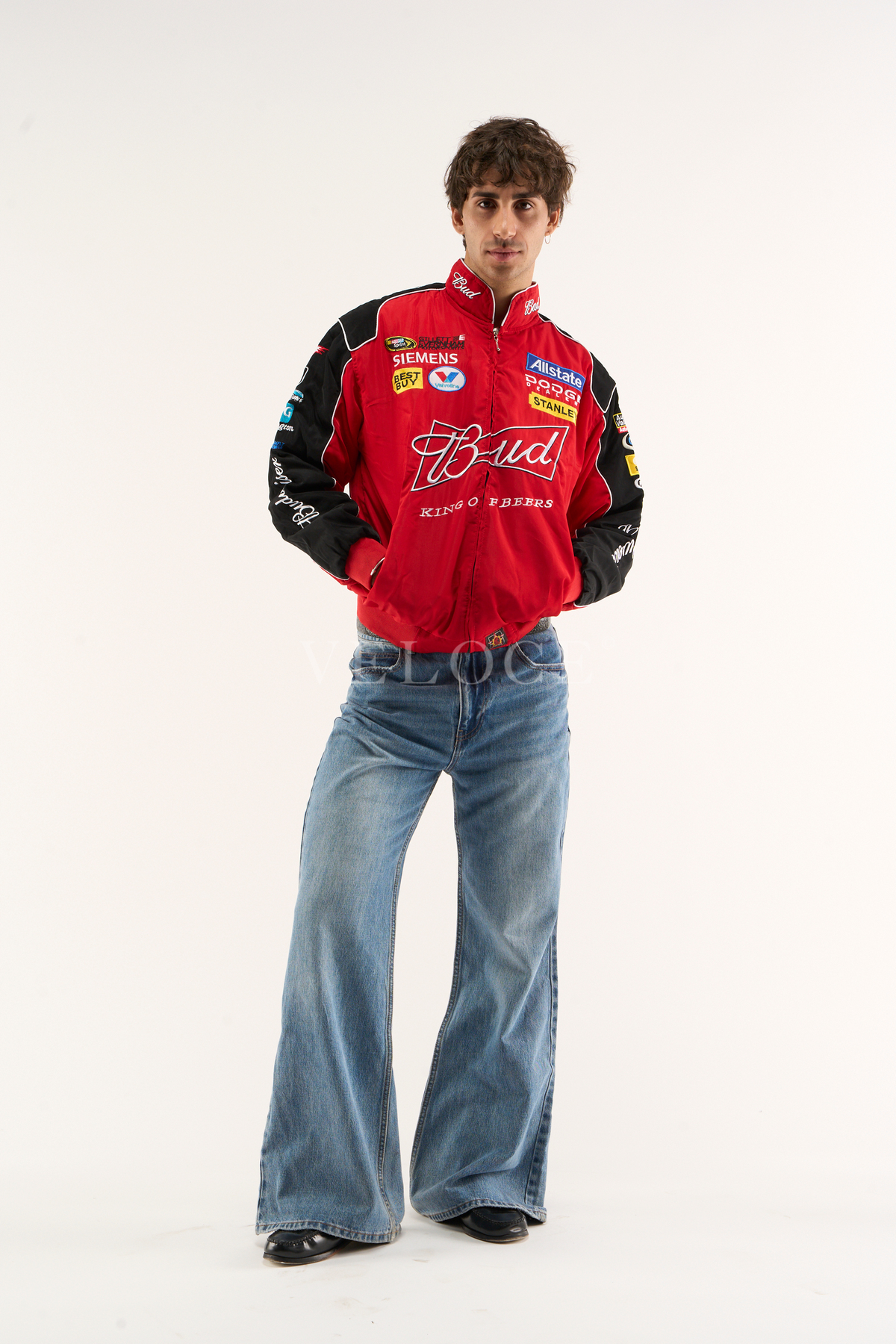 Budweiser Racing Vintage Jacket - NASCAR Red Edition