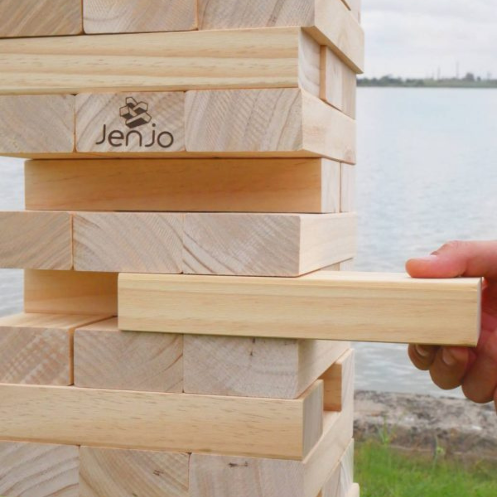 Giant Wooden Blocks Stacking Game