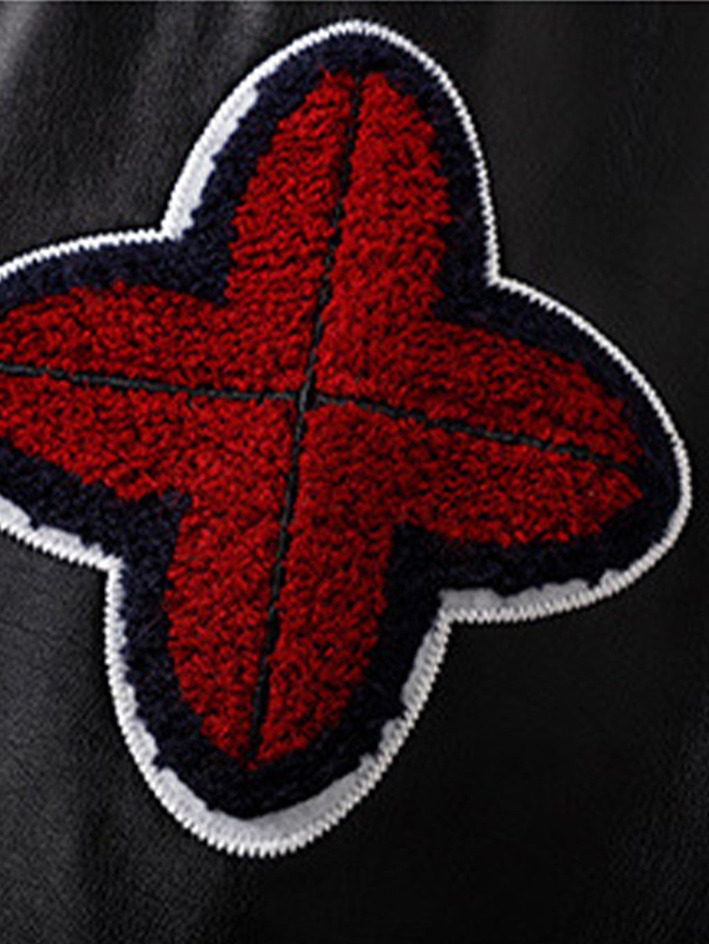Embroidered Patch Varsity Jacket