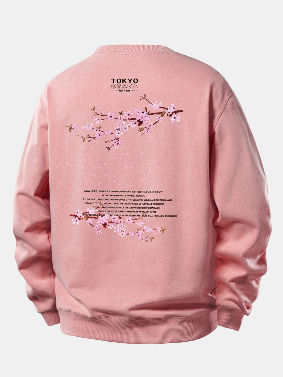 Tokyo Osaka Print Relax Fit Sweatshirt