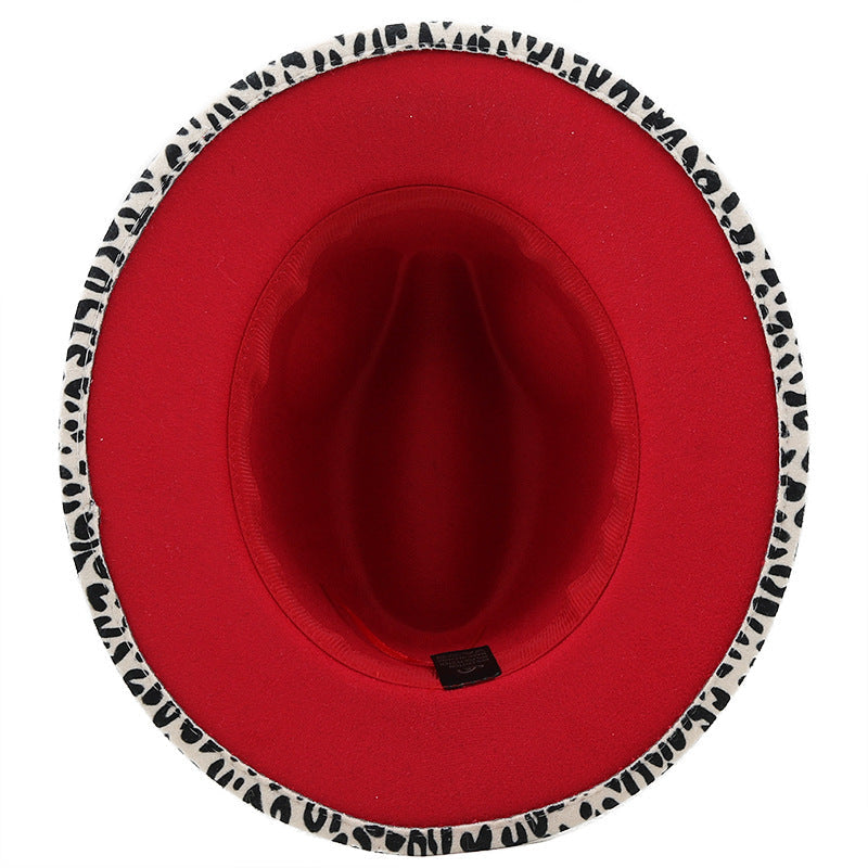 Hendrix Leopard Print Wool Fedora Hat – Medium