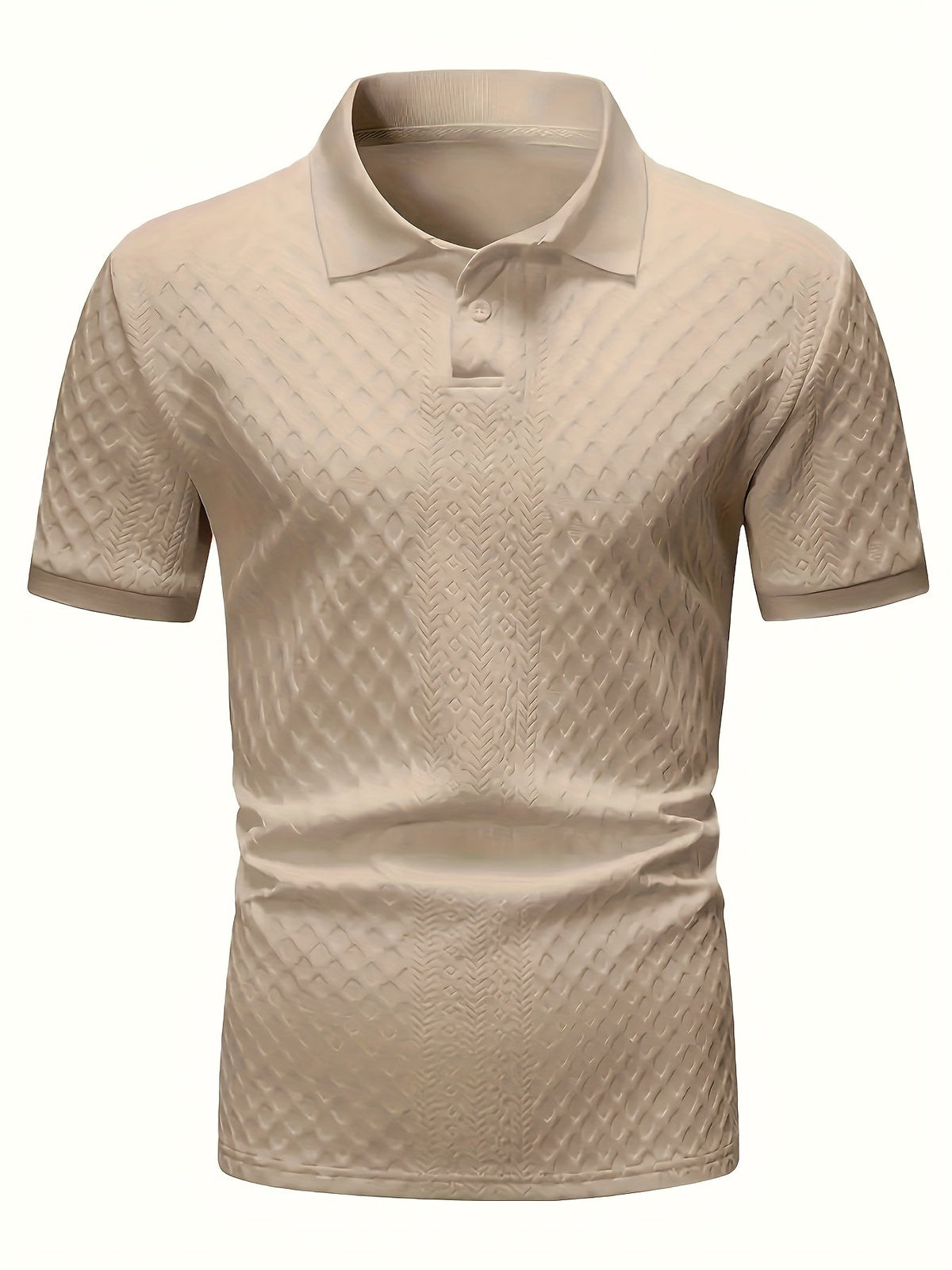 Harrington | Textured Business Polo Shirt