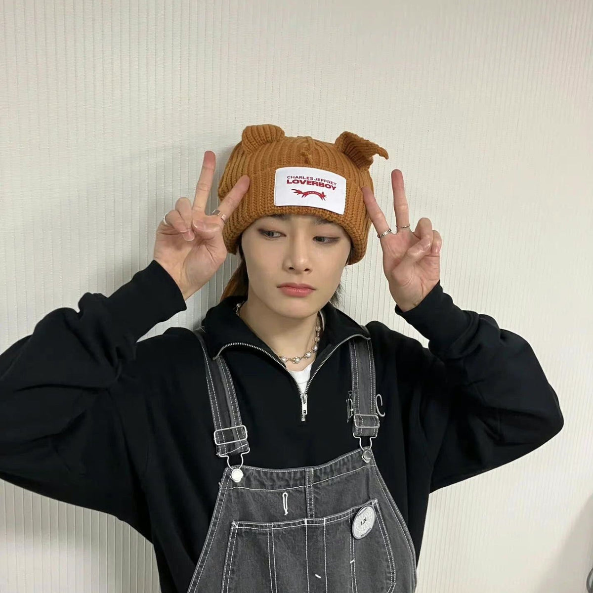 Cute Cat Ears Knitted Beanie - view 11