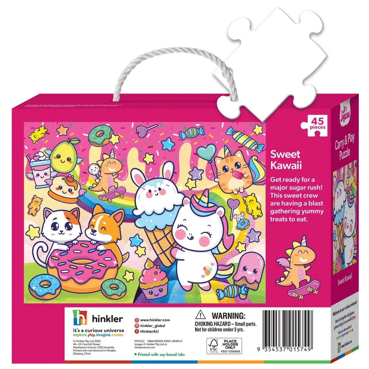Junior Jigsaw Carry & Play Sweet Kawaii