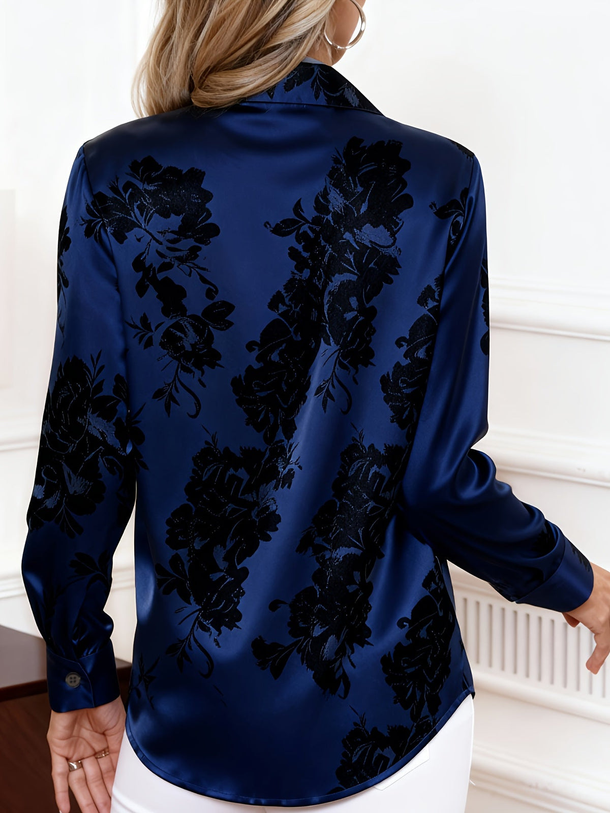 Lucia | Bluse mit Blumenmuster