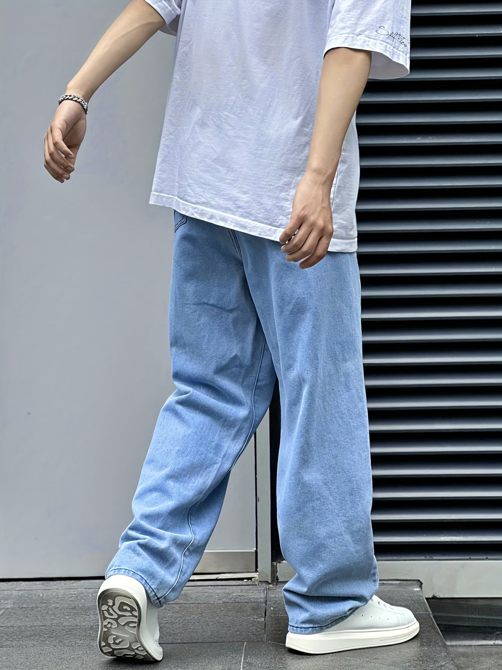 Dexter | Entspannte Wide-Leg-Jeans