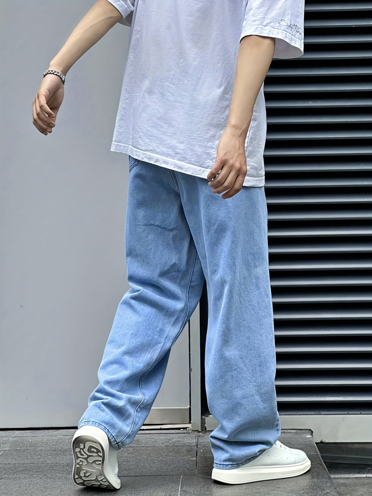 Dexter | Entspannte Wide-Leg-Jeans