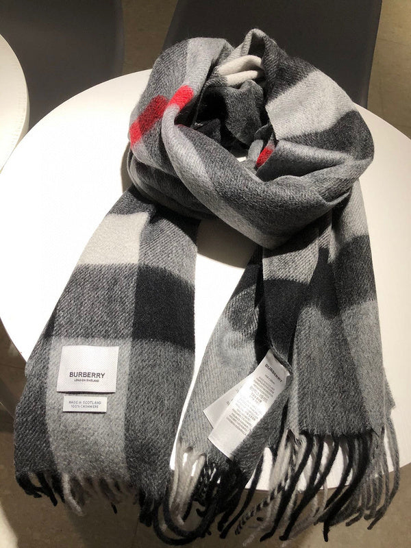 Burberry Classic Check Cashmere Scarf