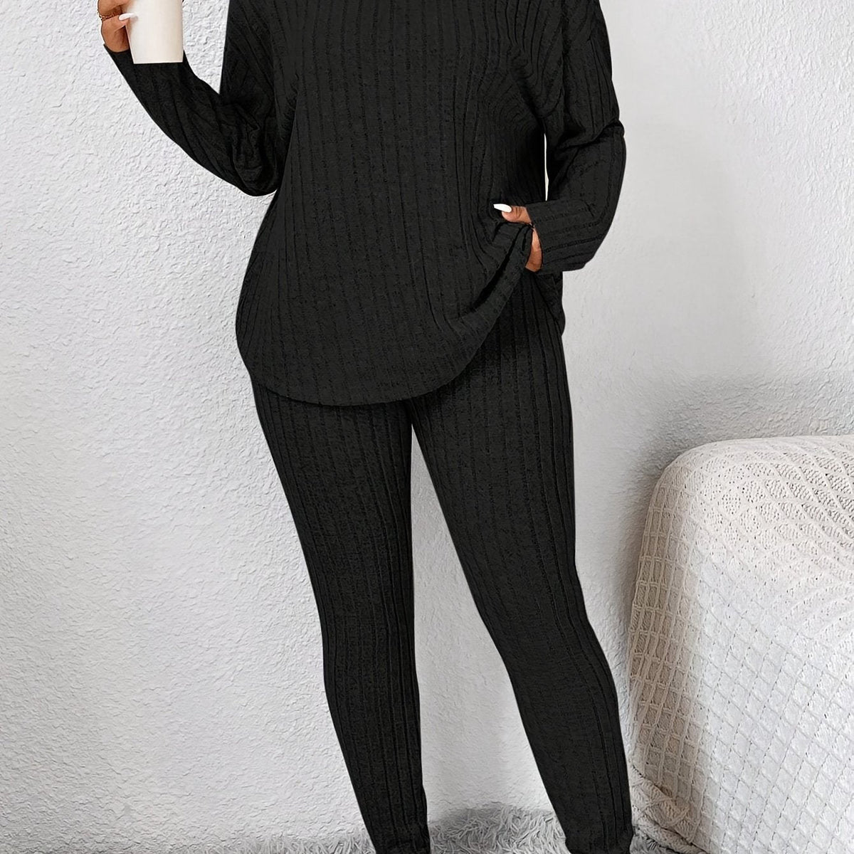 Bellamy | Relaxed Ribbed Two-Piece Set