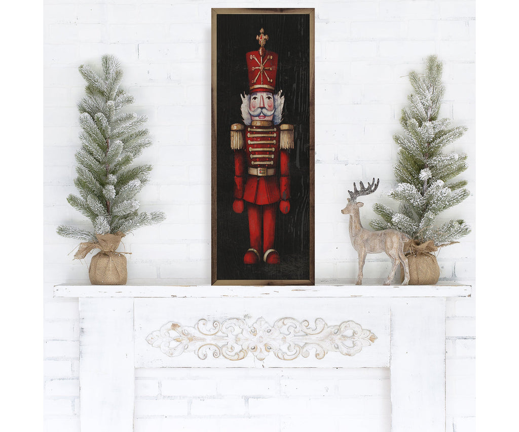 Kendrick Home Red Nutcracker Black