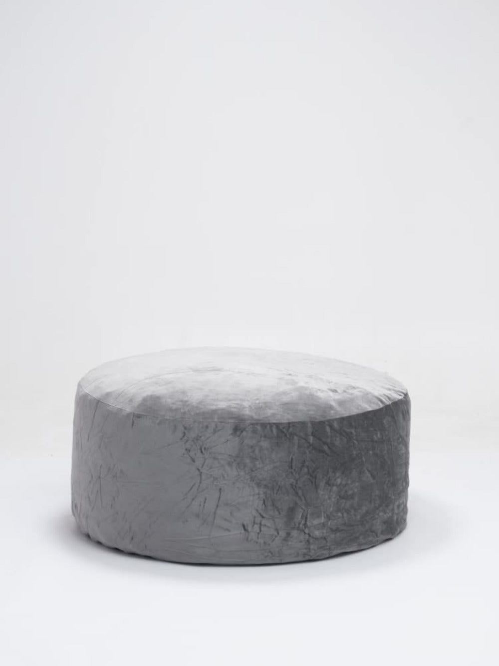 Round Bean Bag Chair Lounger in 3, 4, 5 or 6-Foot Sizes with Eight Color Choices and Stated Dimensions