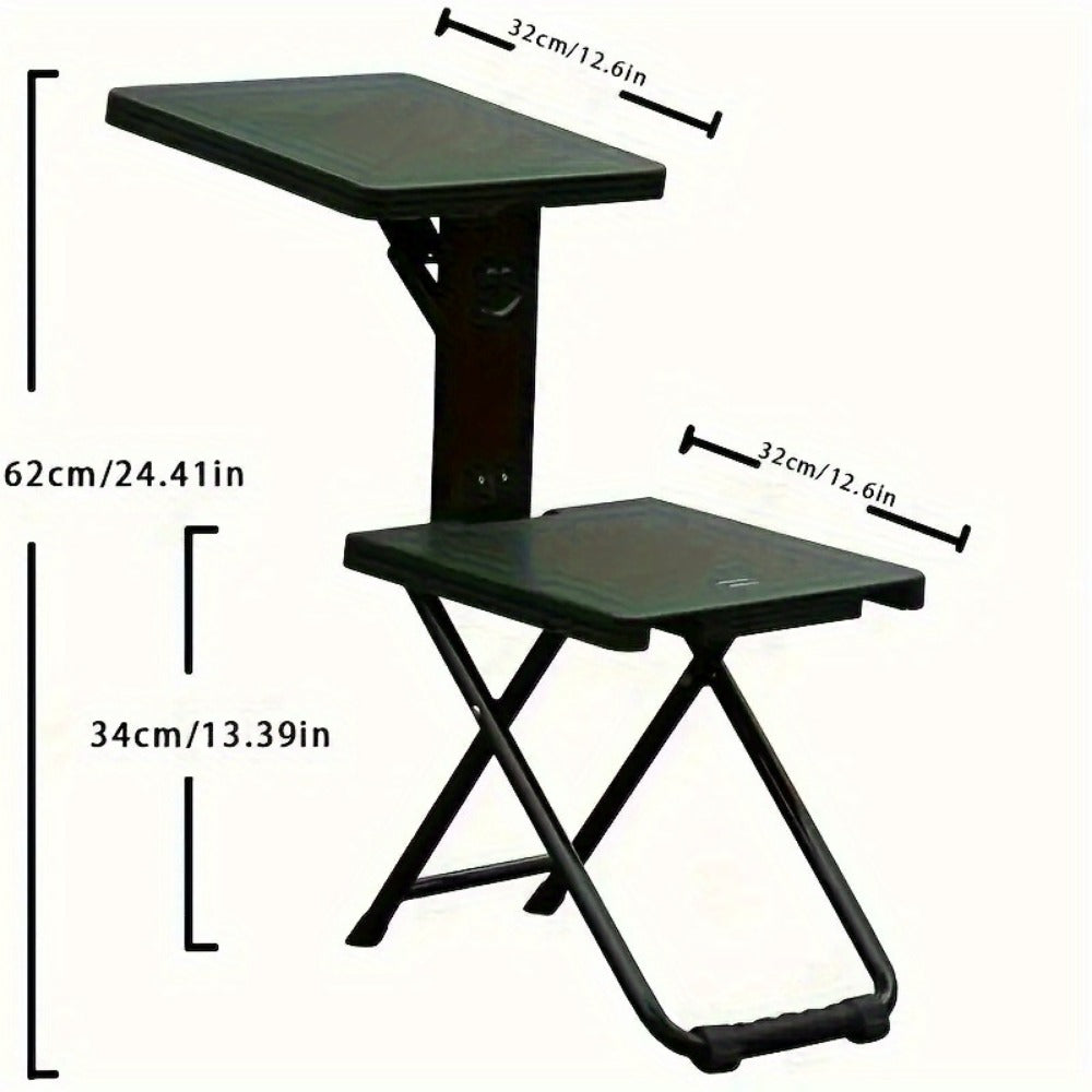 3-in-1 Folding Chair And Table Set with Multiple Color Options