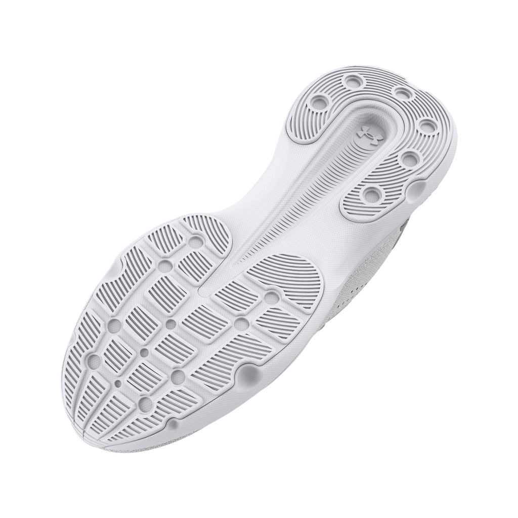 Under Armour Womens Infinite - White/White/Metallic Silver