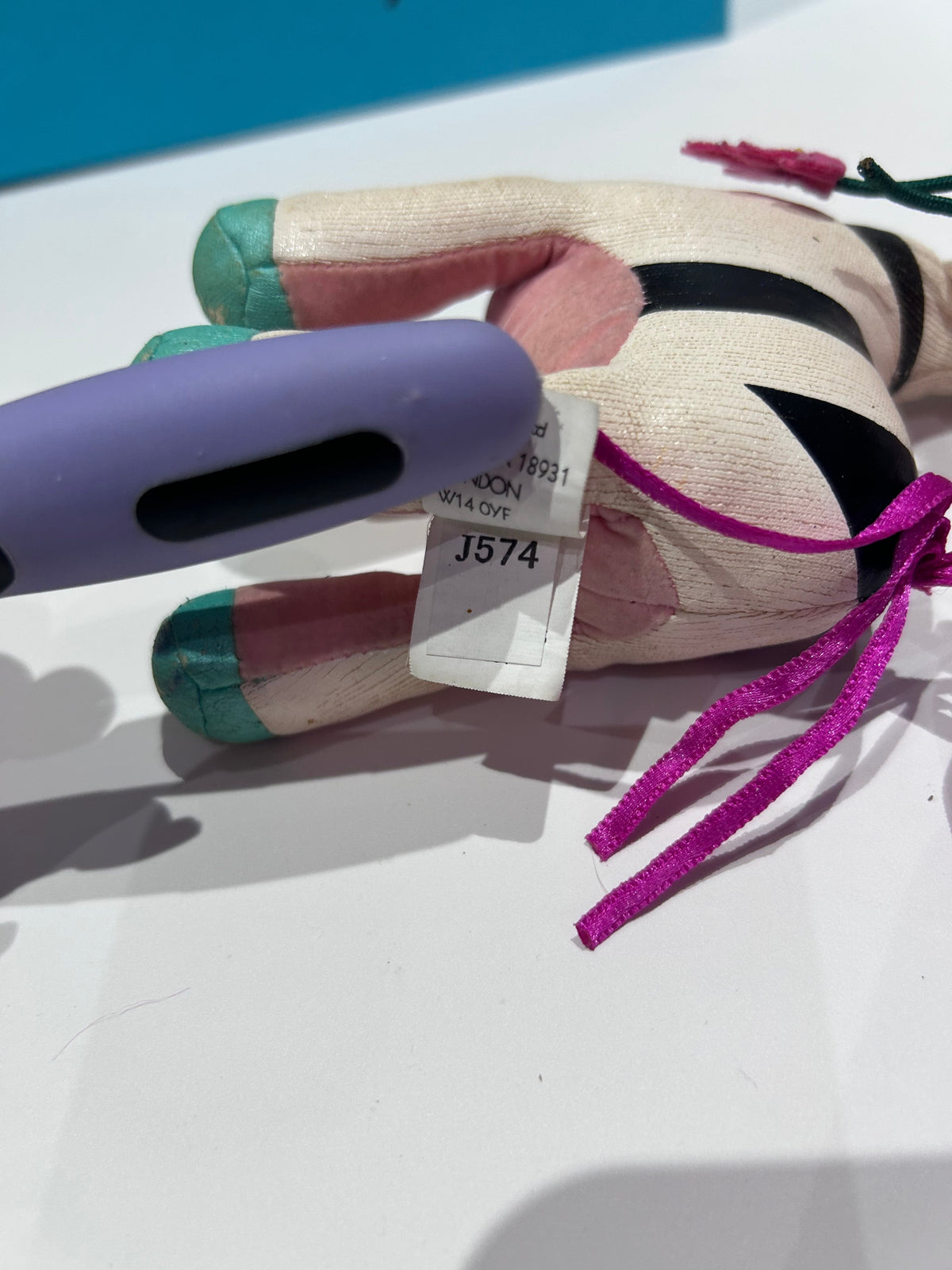 Jellycat Retro Racer Zebra