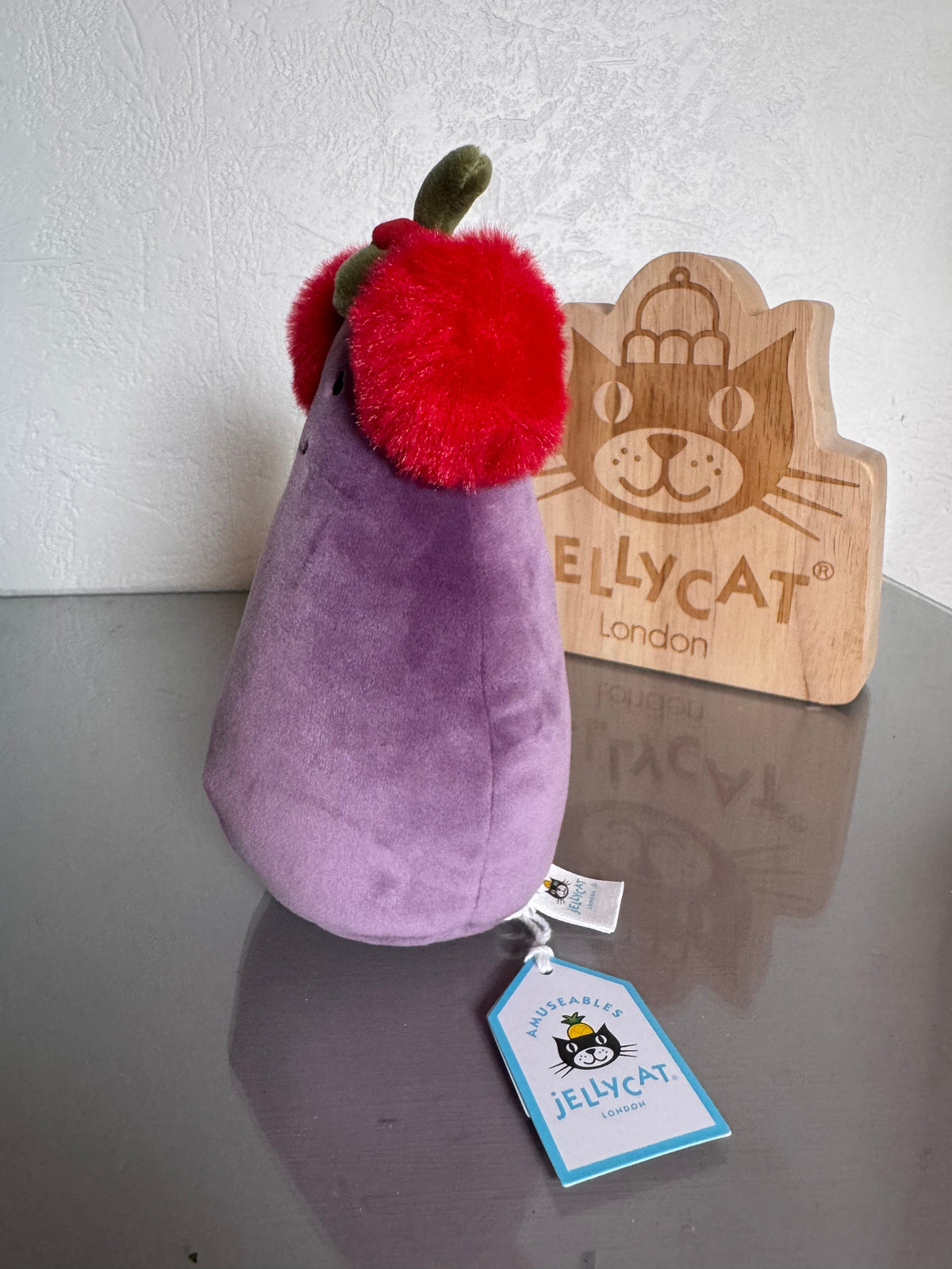 Jellycat Toastie Vivacious Aubergine
