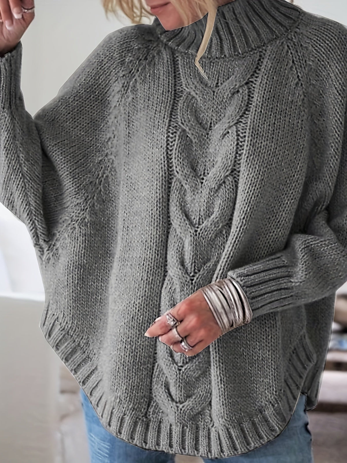 Matilda | Gemütlicher Stehkragenpullover