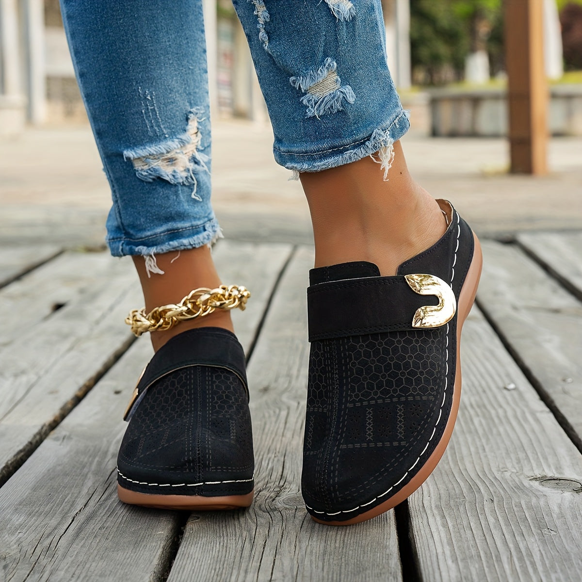 Marion | Bequeme Keil-Clogs