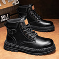 Herren Retro-High-Top-Martin-Boots – Herbstlicher Workwear-Stil