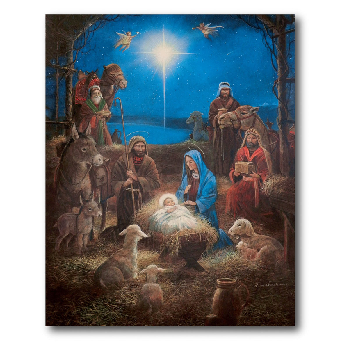 The Nativity Gallery-Wrapped Canvas Wall Art