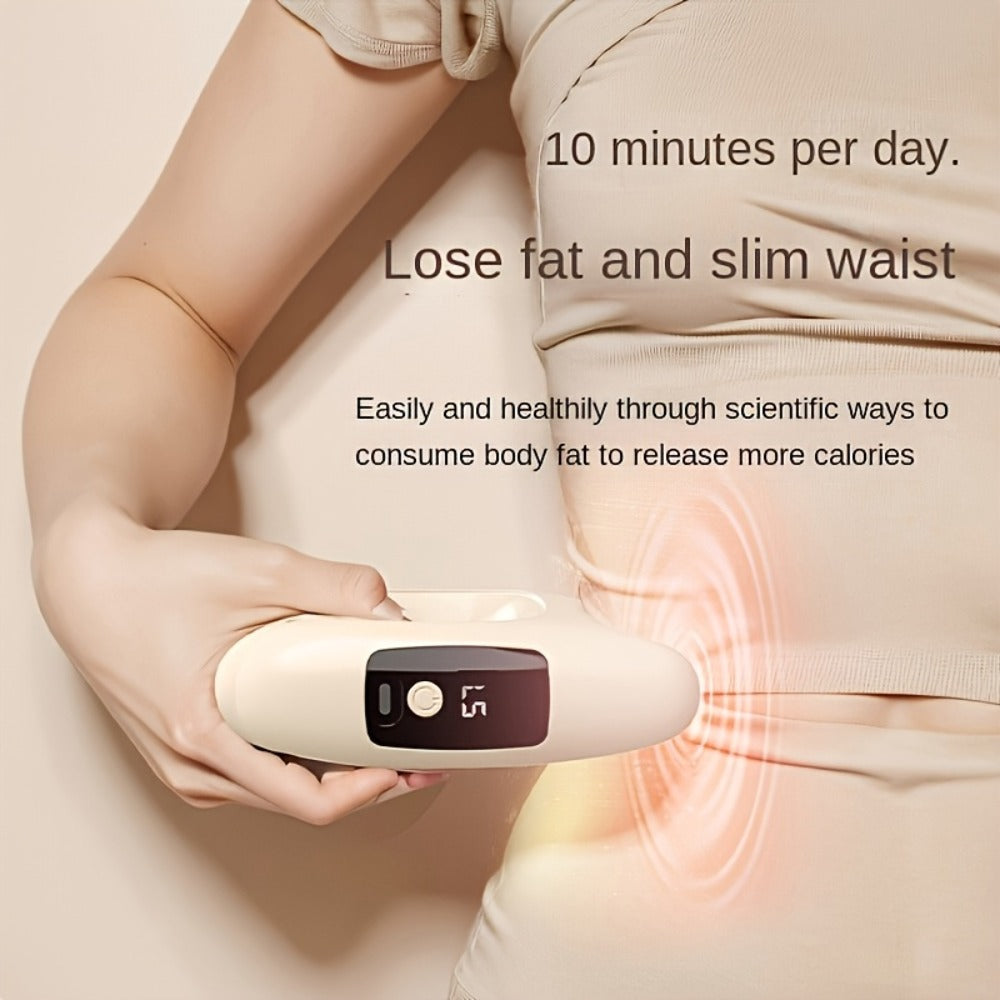 Fascia Ring with 8 High-Frequency Vibration Modes and Ergonomic Grip for Full Body Muscle Relief