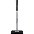 Adjustable Baseball and Softball Batting Tee with 25–37 Inch Height Range and Weighted Square Base