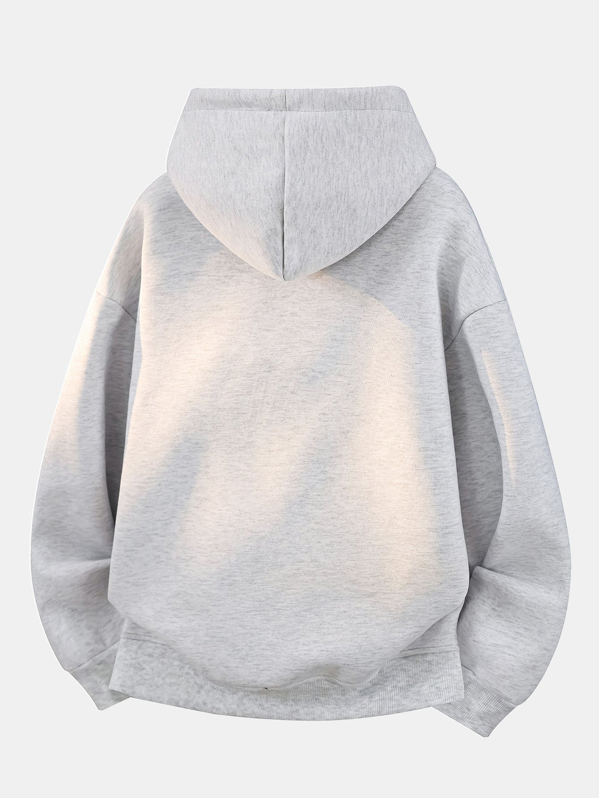 Contrast Lined Full Zip Hoodie