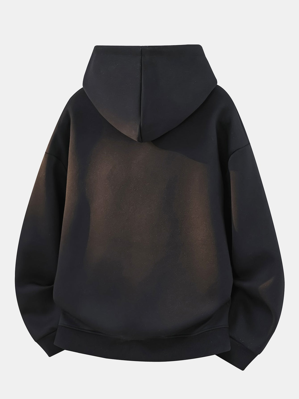 Contrast Lined Full Zip Hoodie