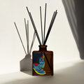 Suave - Smoked Leather 5oz Oil Reed Diffuser Set - Steve Spencer Collection