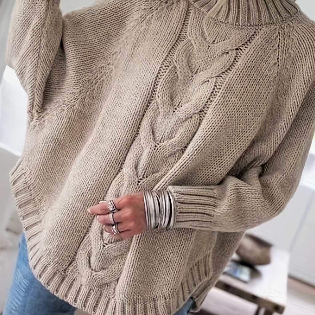 Matilda | Gemütlicher Stehkragenpullover