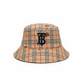 Burberry Vintage Check Bucket Hat — Archive Beige