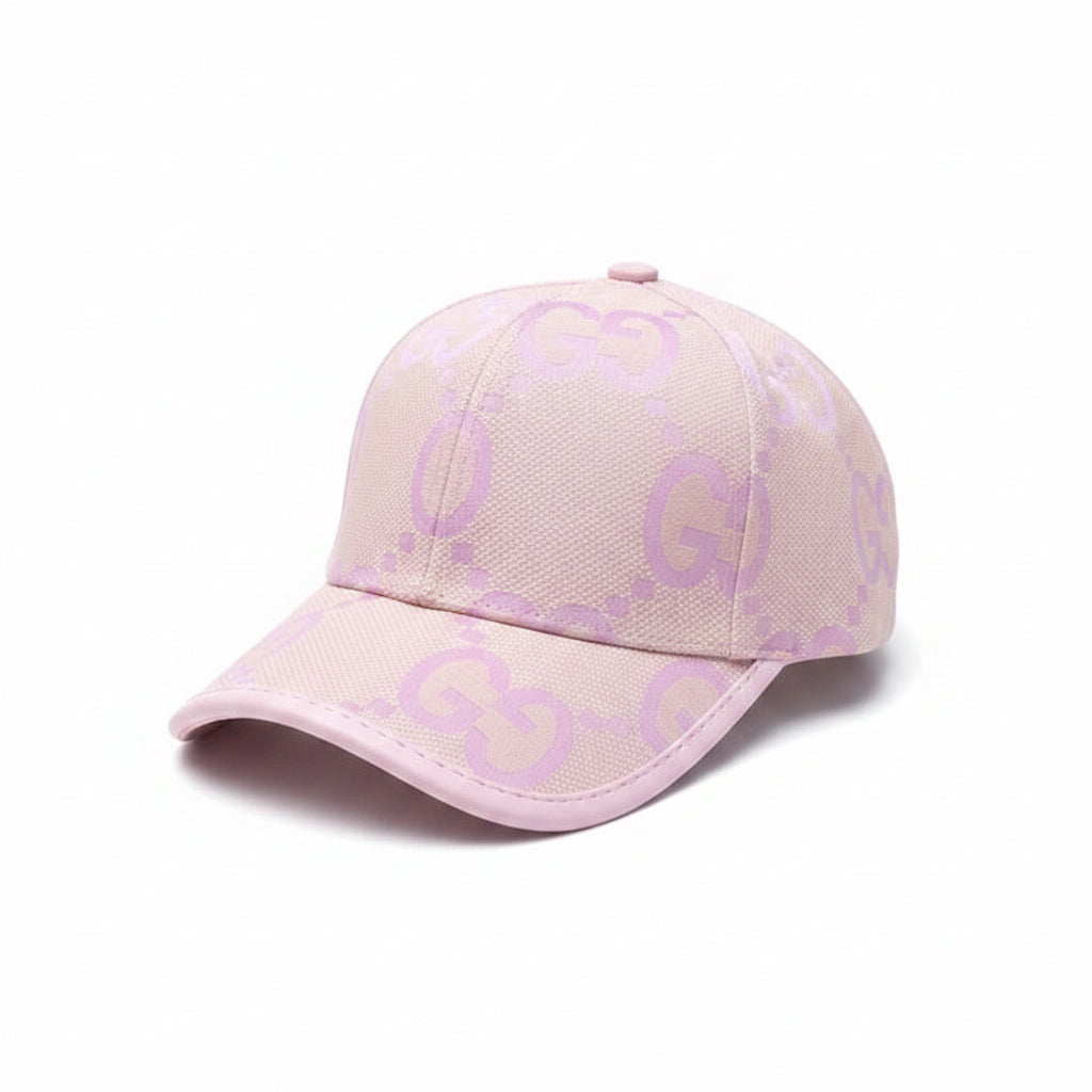 Pink Monogram Canvas Baseball Cap