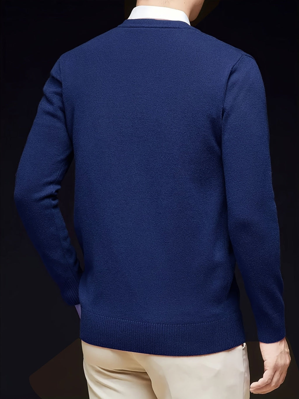 Nigel | Eleganter V-Ausschnitt-Pullover