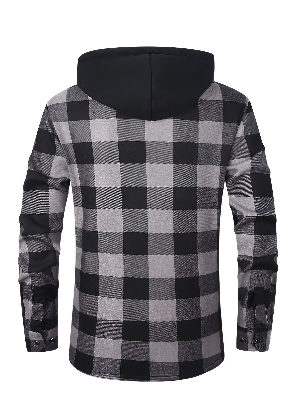 Rowan | Hooded Checked Shirt Jacket