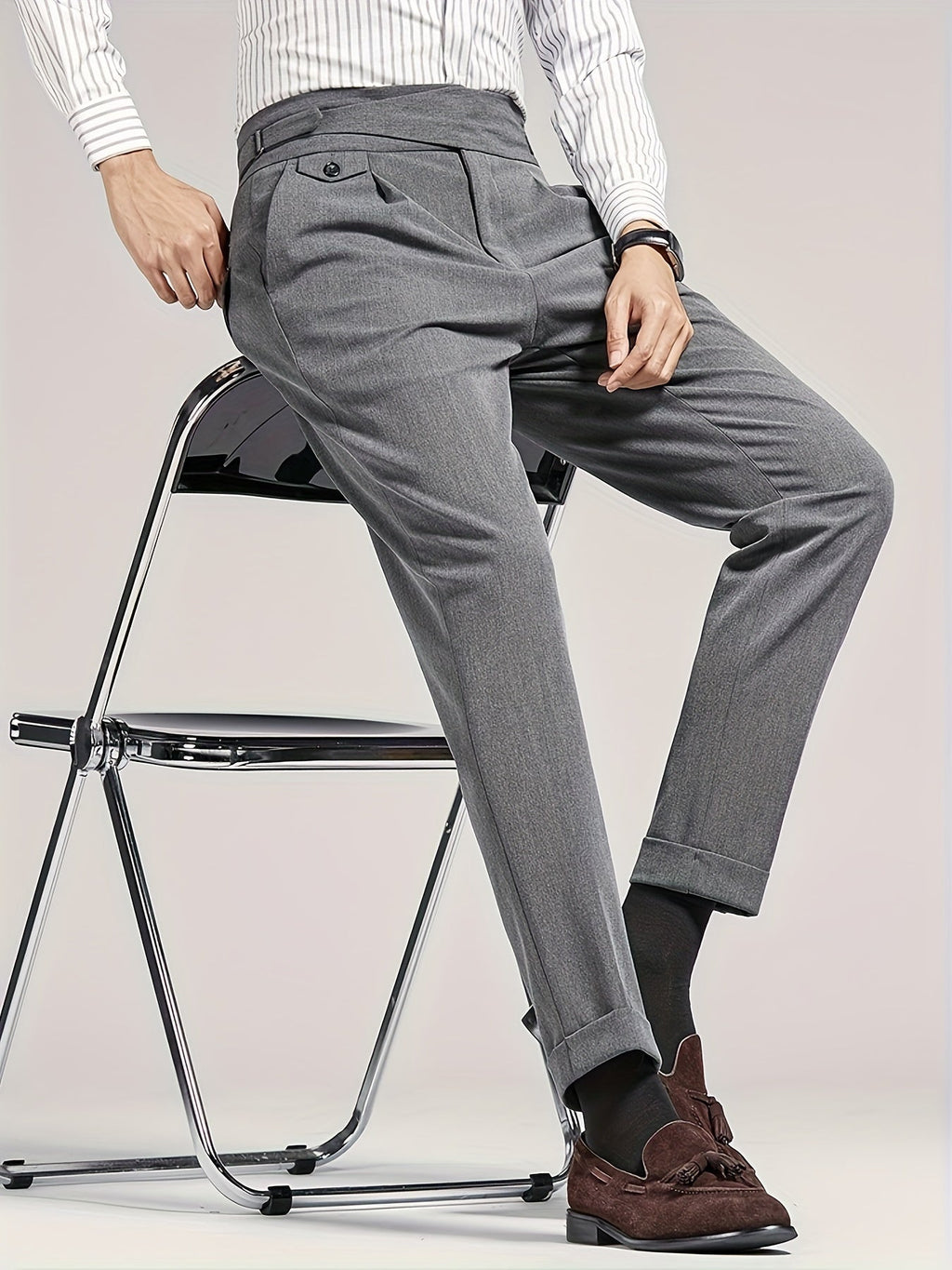 Felix | Maßgeschneiderte Bundfaltenhose