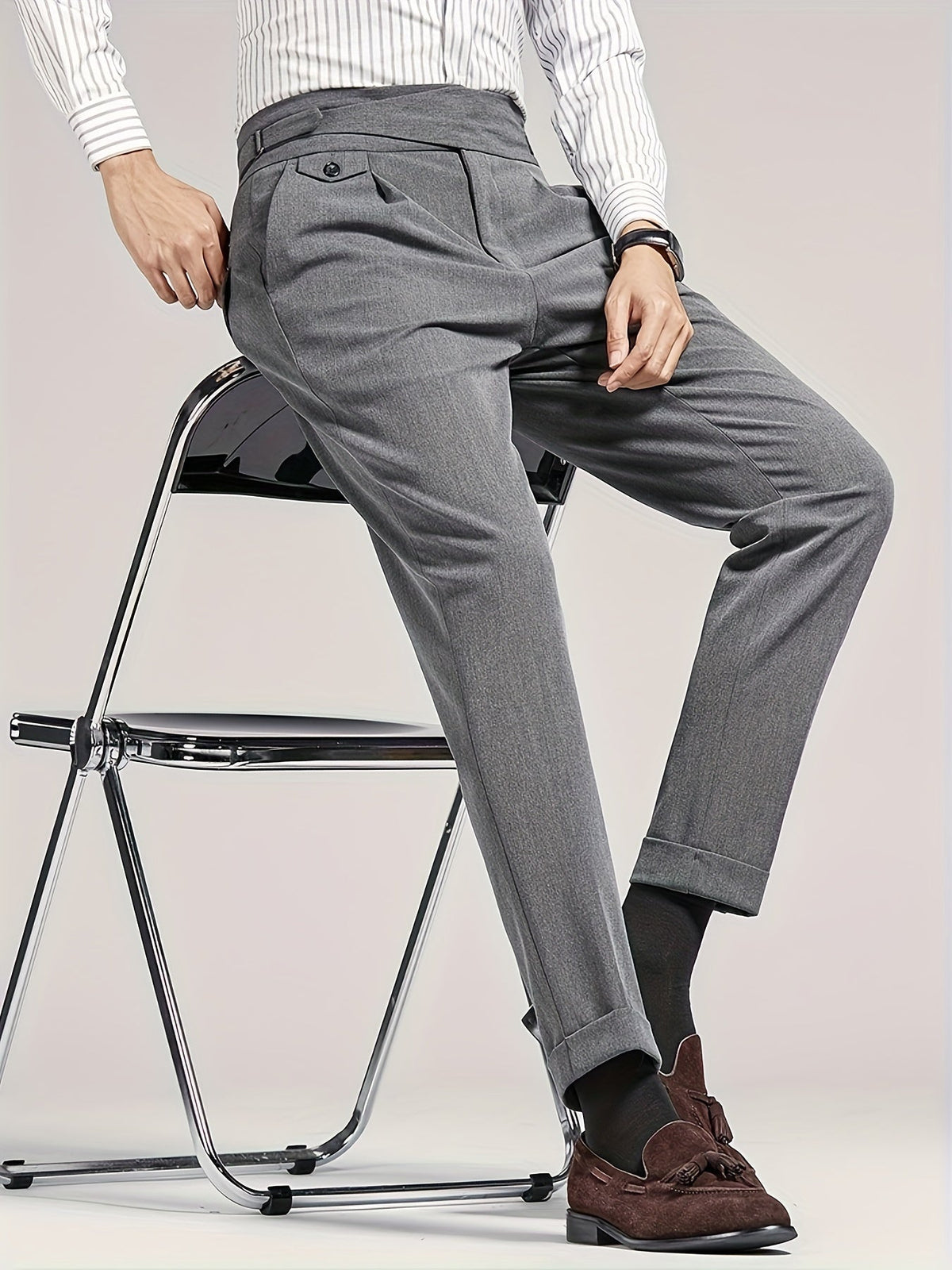 Felix | Maßgeschneiderte Bundfaltenhose