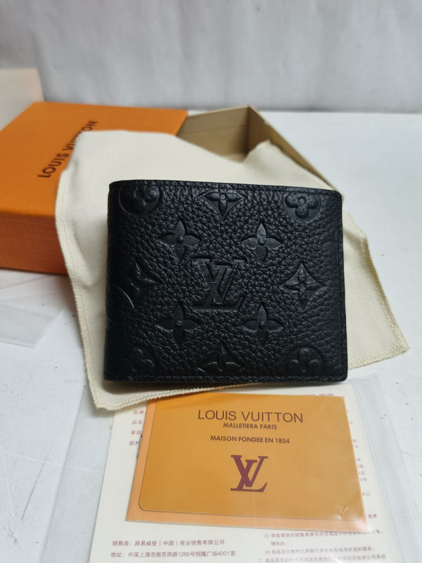 Louis Vuitton Multiple Wallet – Monogram Empreinte All-Black Noir