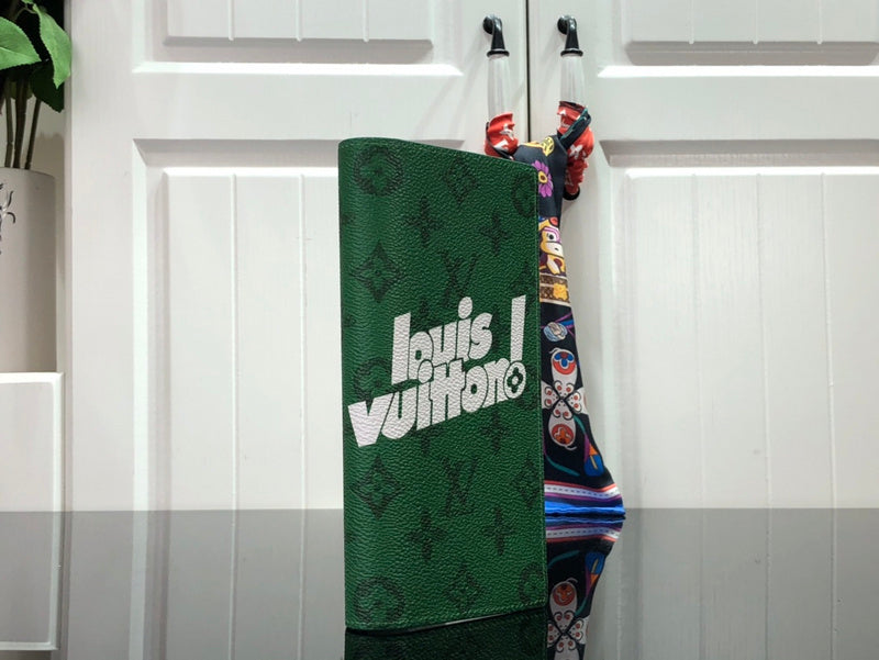 Louis Vuitton Brazza Wallet – Monogram Green "louis vuitton!"