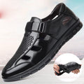 Men’s PU Leather Stylish Buckle Shoes for Casual or Semi-Formal Wear