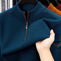 Alden | Strickpullover mit Reißverschlusskragen