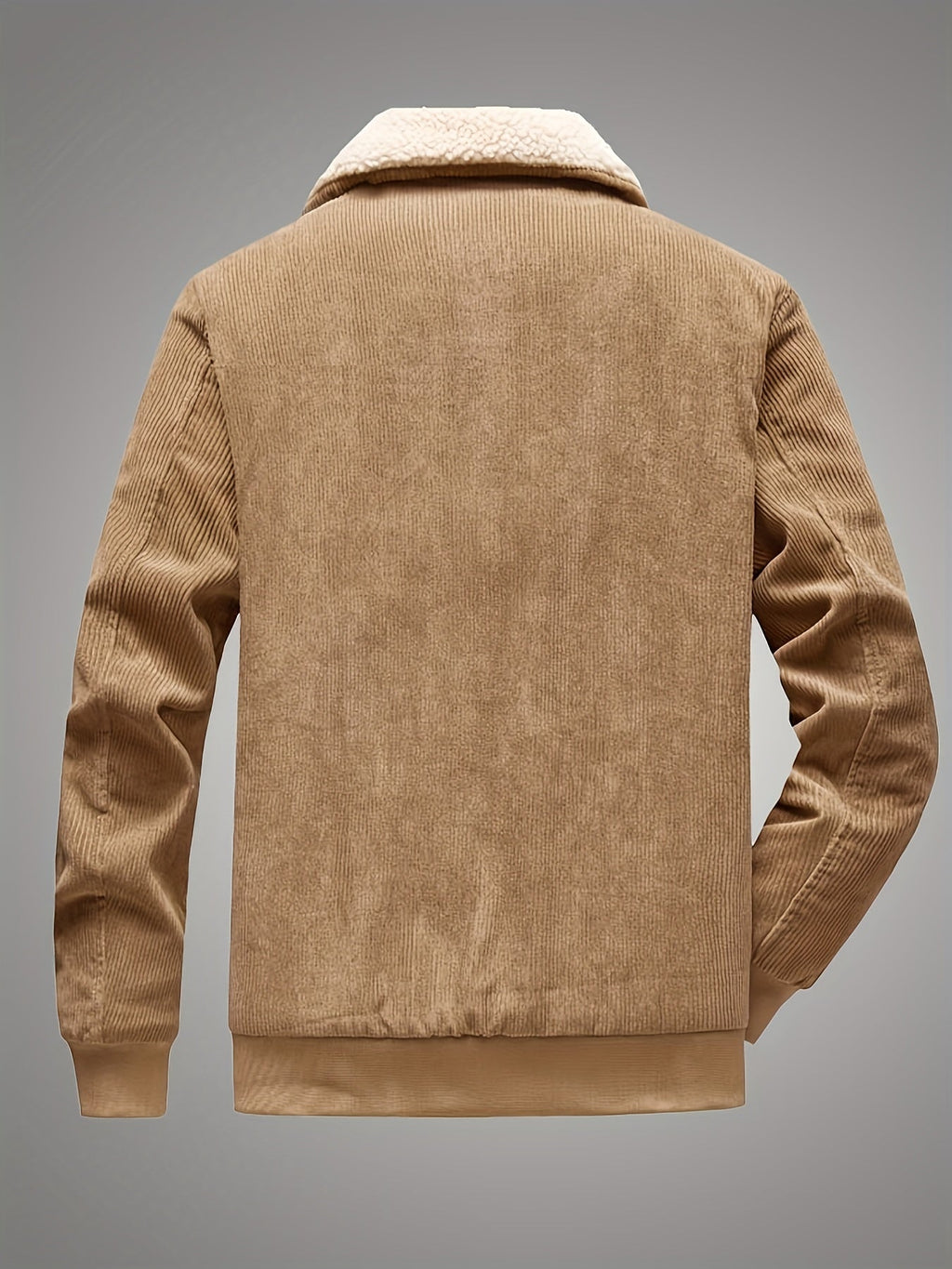 Gerard | Gerippte Jacke mit Futter aus Fleece
