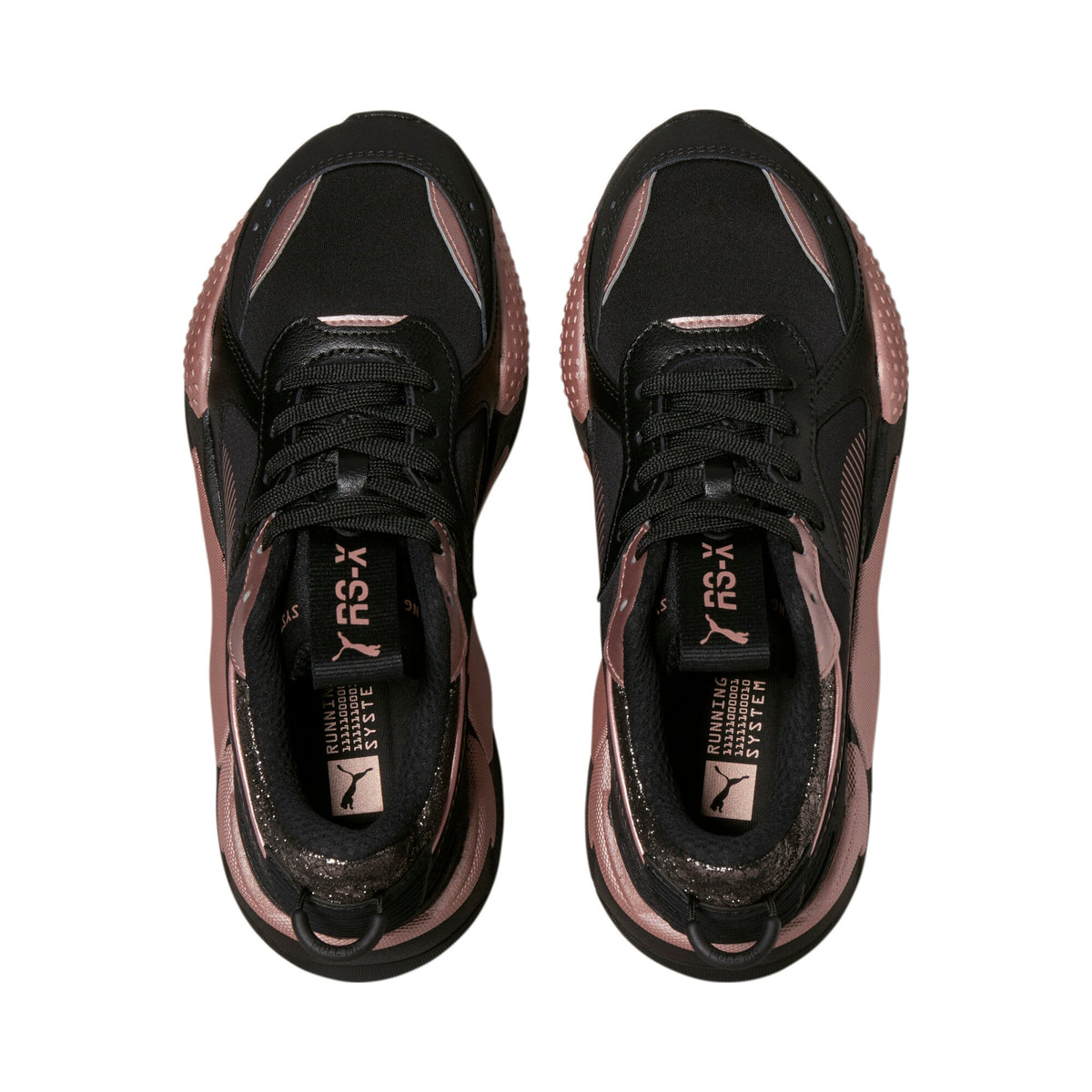 Puma Womens RS X Black Rose Gold