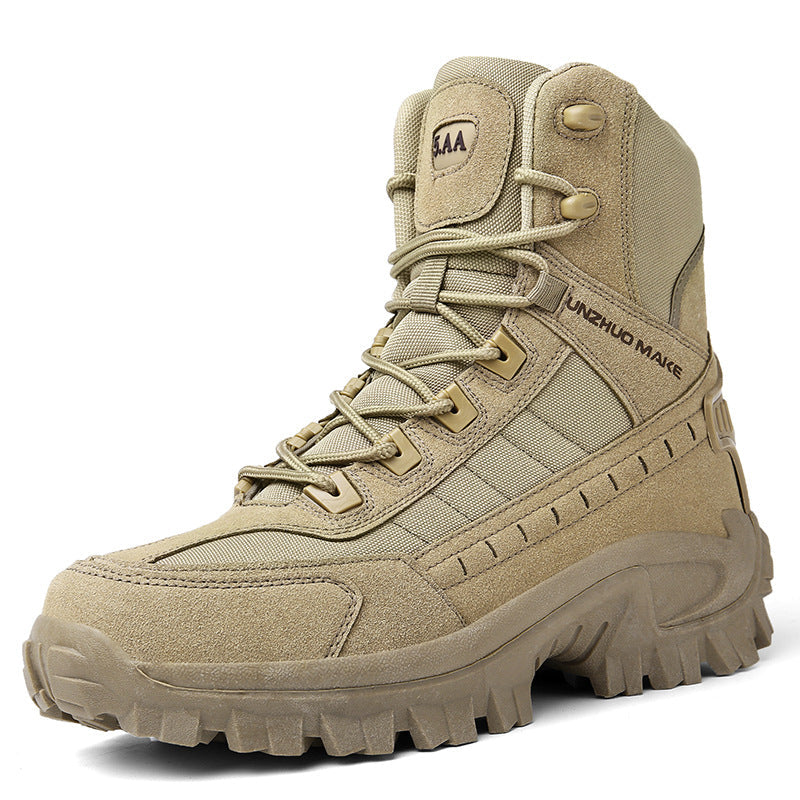 Men’s Military Training Boots – Durable Outdoor Hiking Shoes