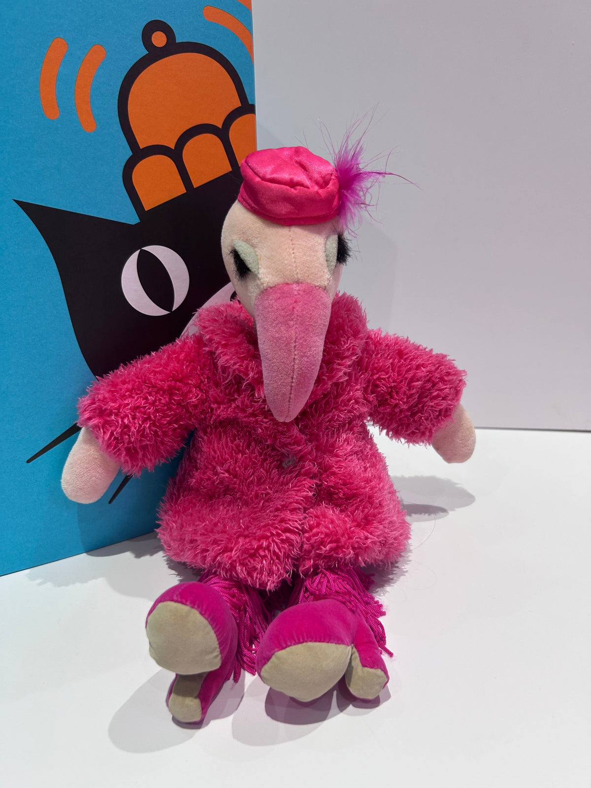Jellycat Furcoat Flamingo