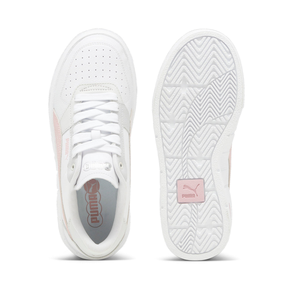 Puma Womens Cali Court Leather White/Pink