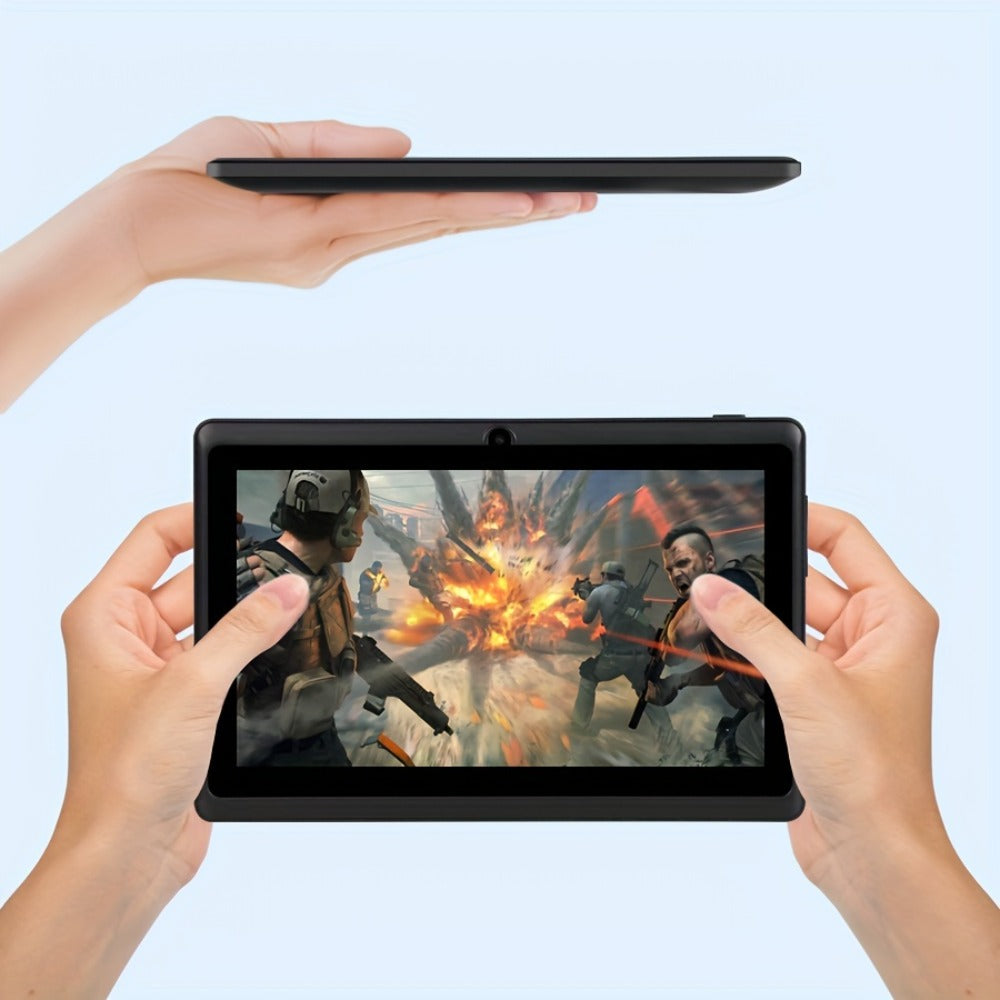 Android Tablet 7-Inch with Android 14, 4GB Total RAM, 32GB Internal Storage and Protective Case Options
