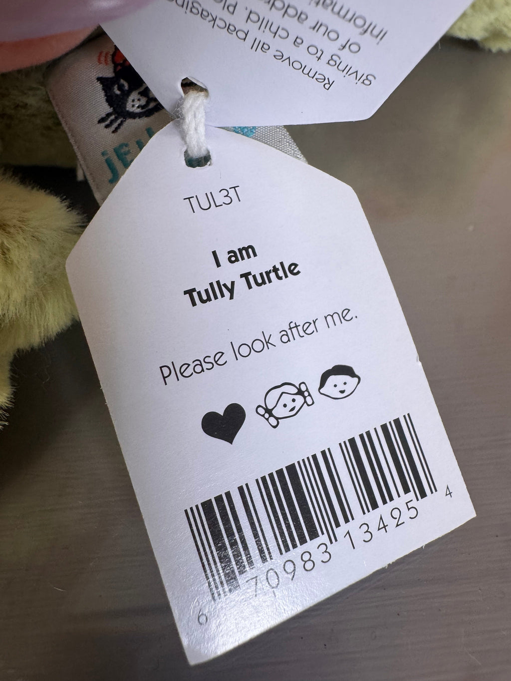 Jellycat Tully Turtle