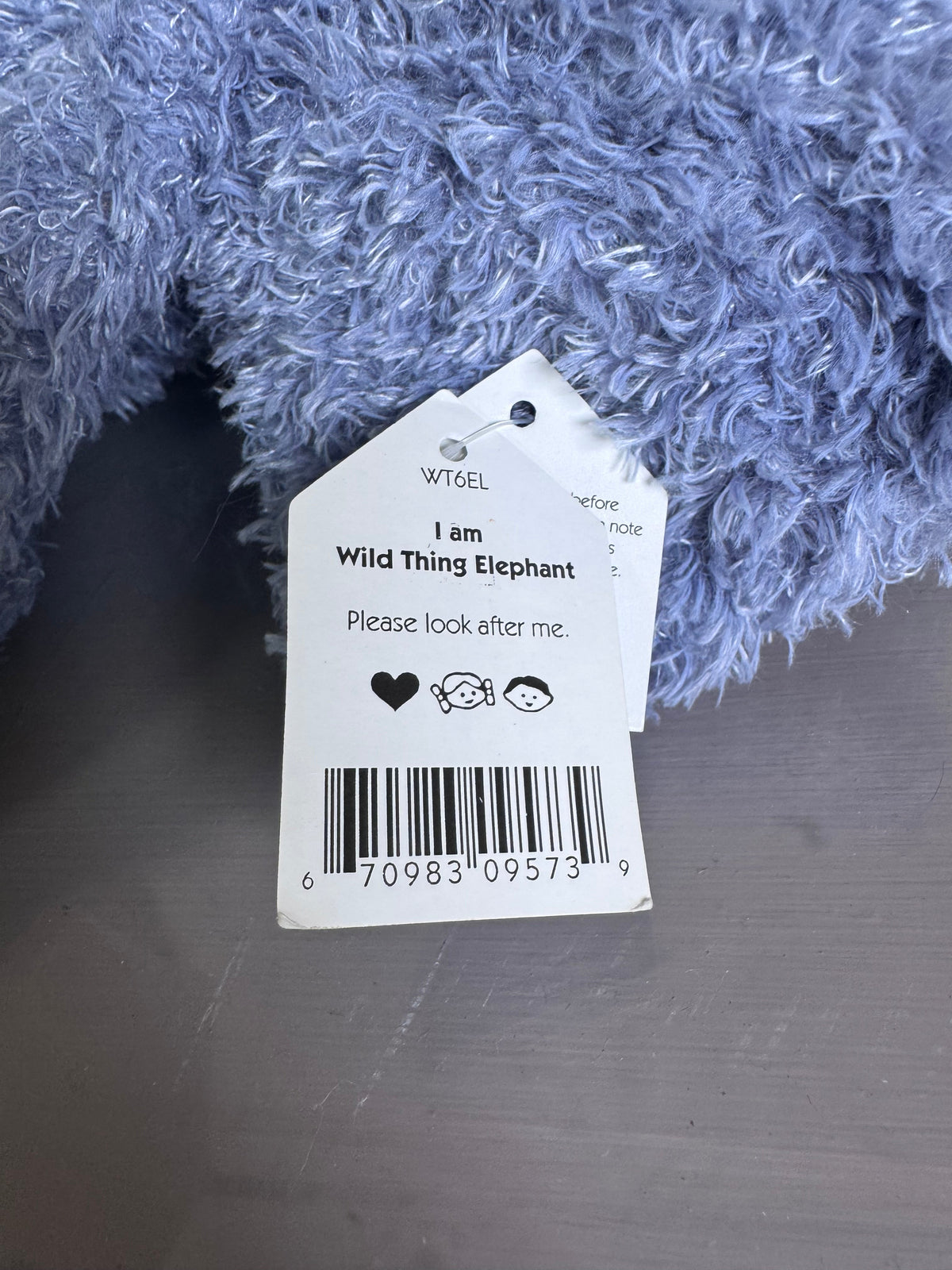 Jellycat Wild Thing Elephant