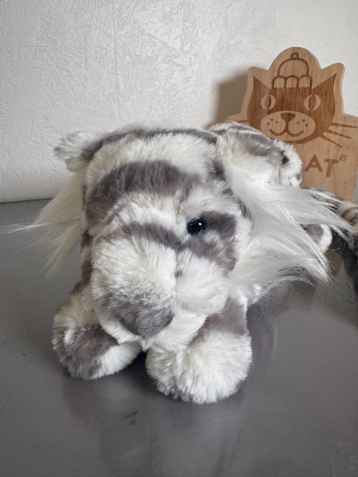 Jellycat Little Sacha Snow Tiger