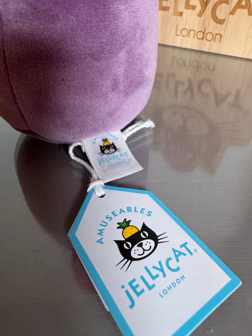 Jellycat Toastie Vivacious Aubergine