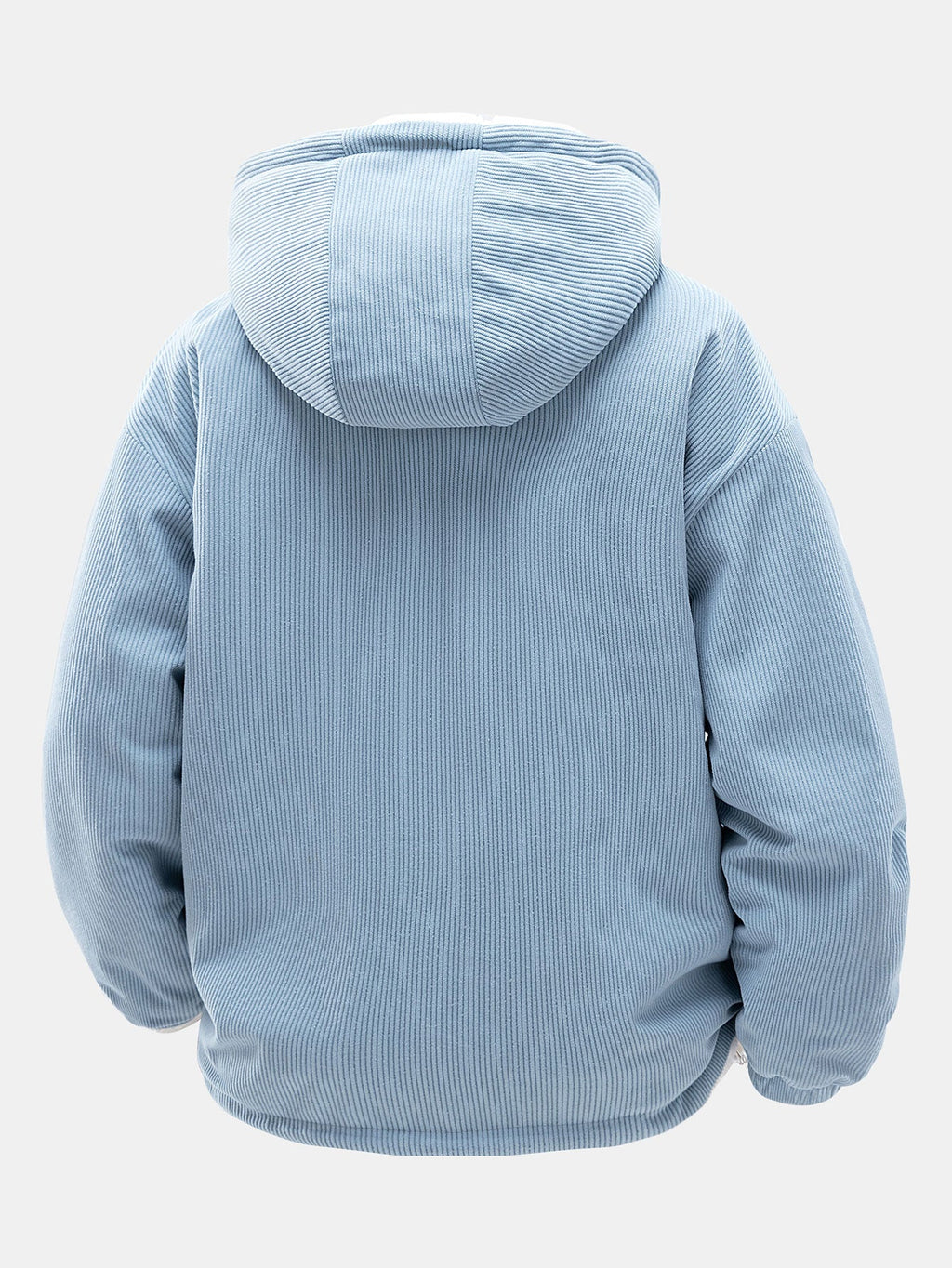 Teddy Corduroy Reversible Hooded Jacket